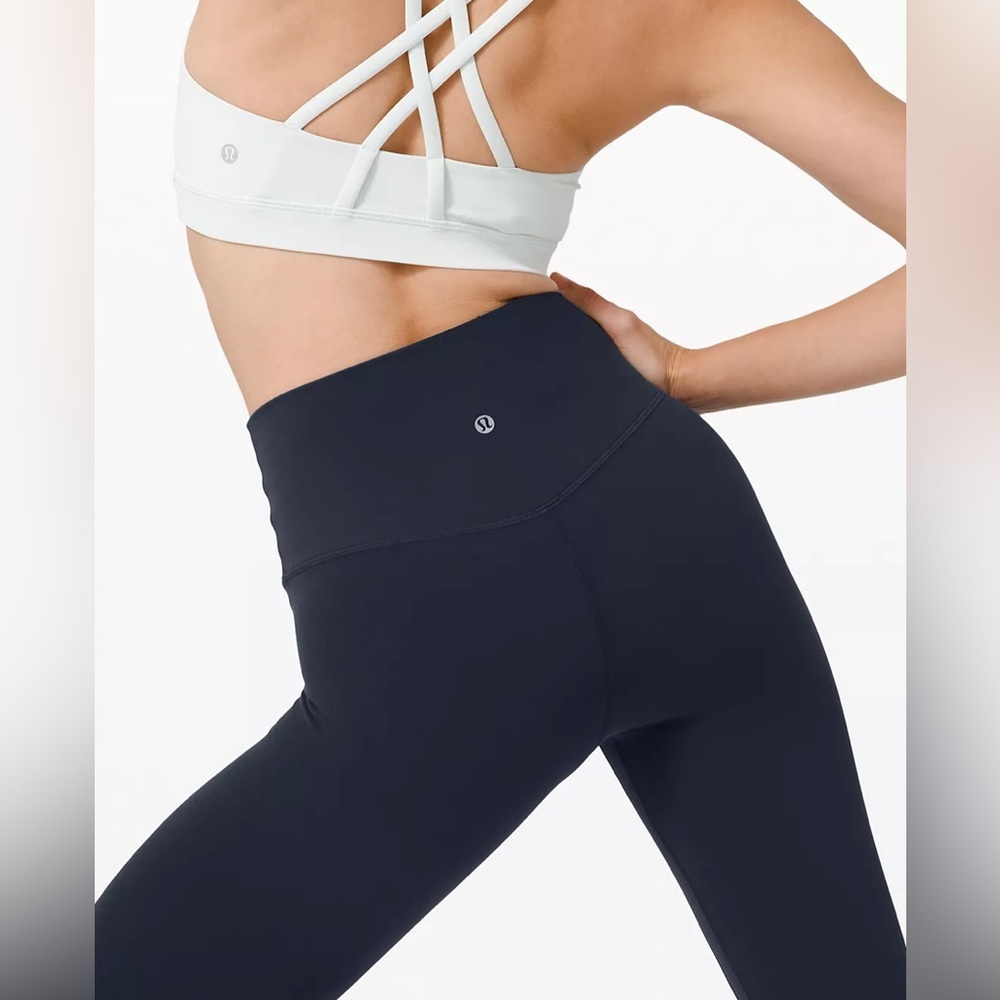 Lululemon lululemon Align™ High-Rise Pant 28" size true navy size 0 4 6 8 2 - Picture 2 of 8